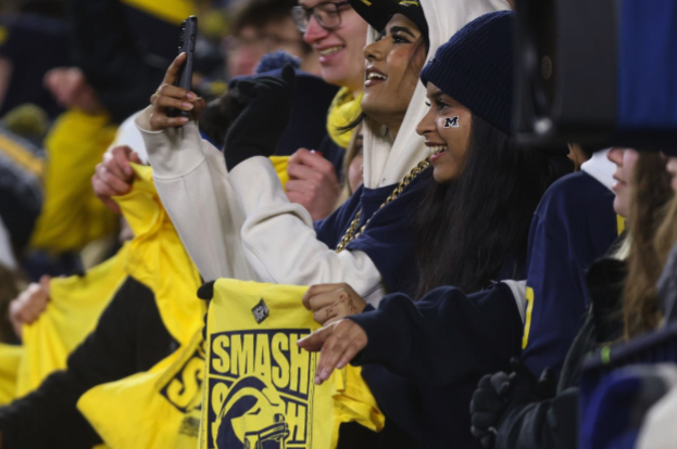 University of Michigan football fans
